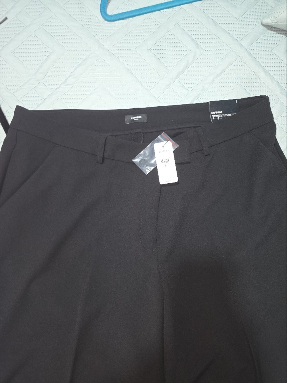 Express Womens Flat Front Wide Leg Dress Pants.